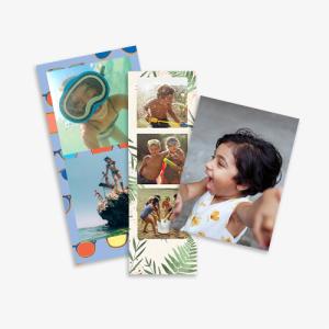 Mini tirages et bandes photos